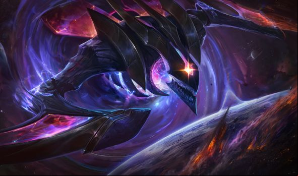 Dark Star Kha'zix splash art