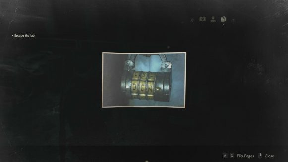 resident evil 2 remake second floor locker code