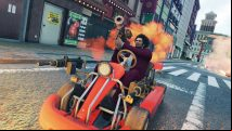 Yakuza 7 has a racing minigame that's basically Mario Kart