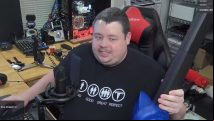 Watch as a tech streamer makes the sound of a leaf blower disappear