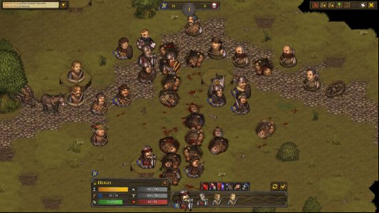 Best turn-based strategy games - a huge fight has broken out in Battle Brothers.
