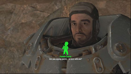 Best sex games - Fallout 4: Paladin Danse speaking to the player