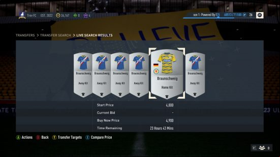 Best FIFA 23 kits: Eintracht Braunschweig home kit