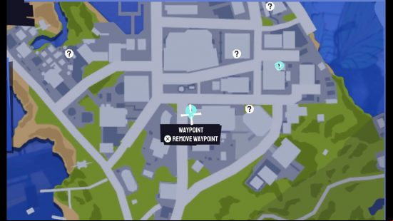 Goat Simulator 3 Curator street art locations: Map location of the Flower.