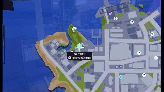 Goat Simulator 3 Curator street art locations: Map location of the Sheep.