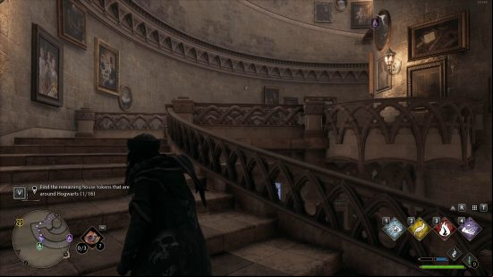 Hogwarts Legacy Daedalian Keys locations: Grand Staircase