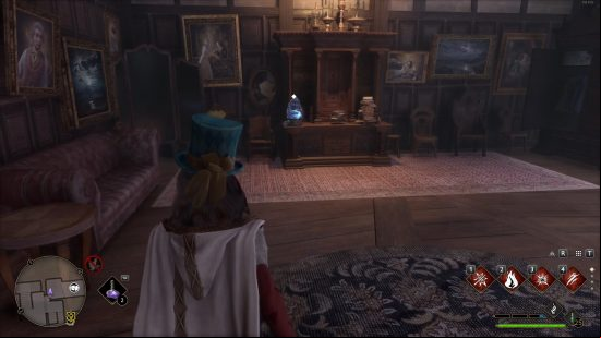Hogwarts Legacy Demiguise Statue locations: Defence Against the Dark Arts Tower
