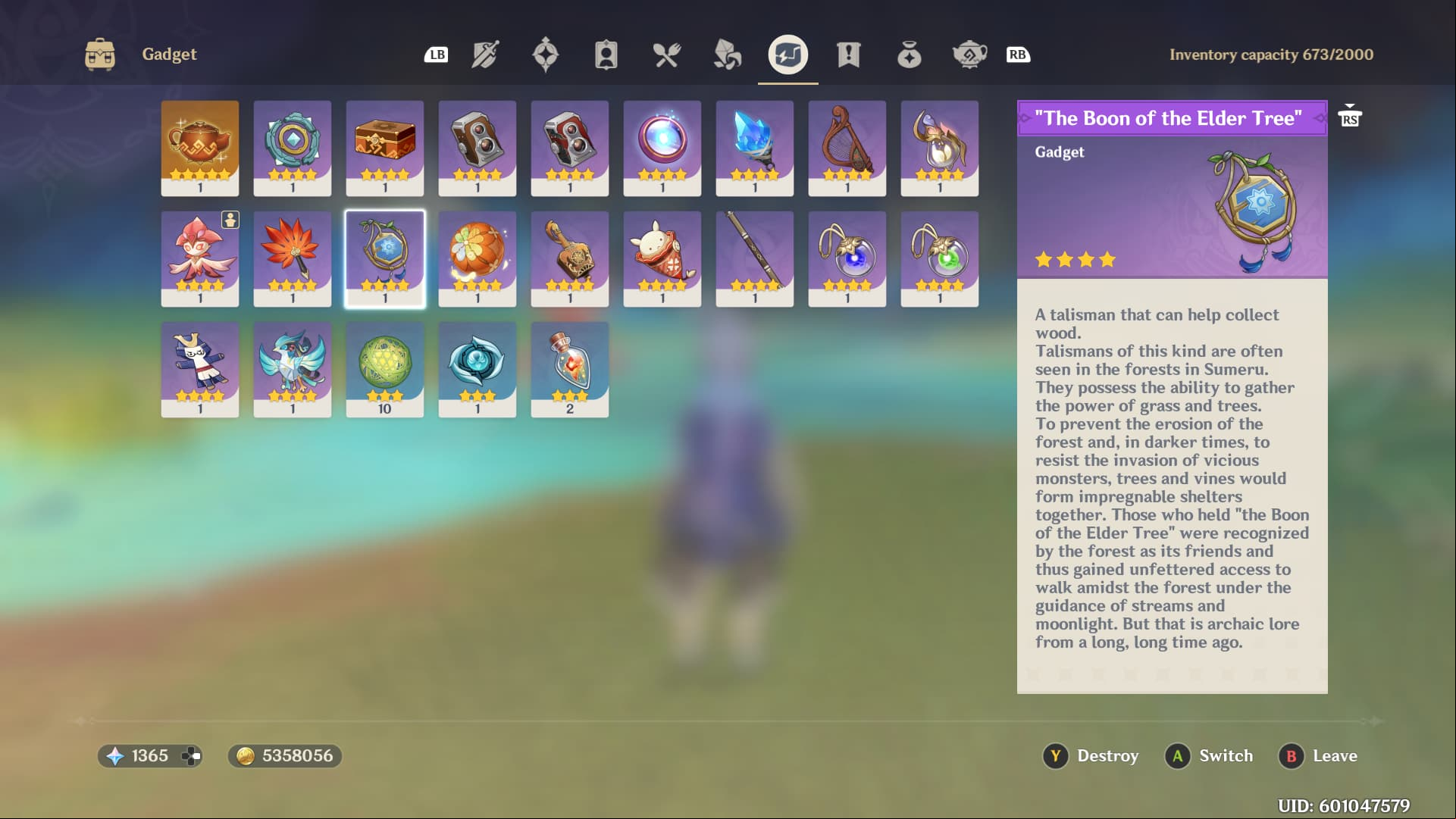 Genshin Impact 3.7 adds the time-saving feature we've always needed: in-game menu listing gadgets in Genshin Impact