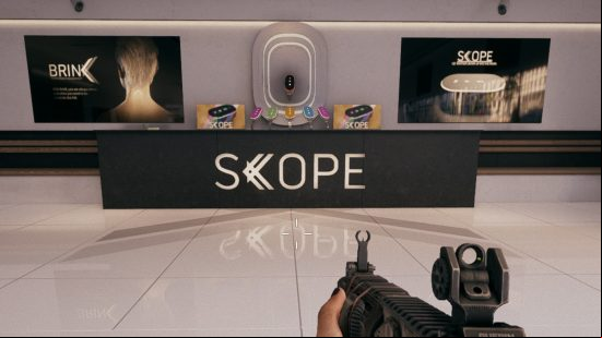 The display for Dead Island 2 Skopes in the OSK store.