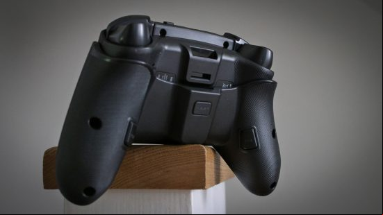 The back of the Moga XP Ultra PC controller