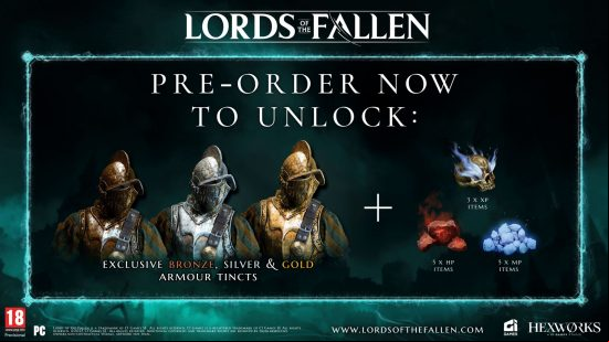 Lords of the Fallen release date ed by four minutes of gameplay