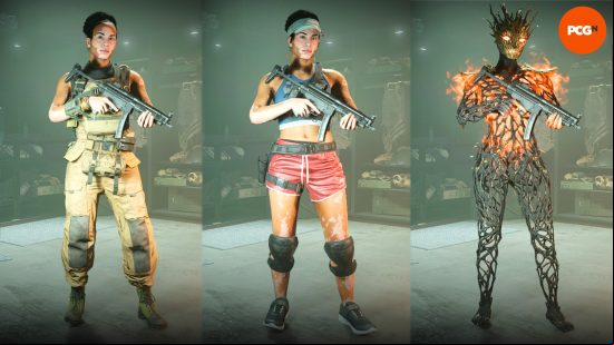 Three separate operator skins for Nova, which can all be carried forward to MW3.