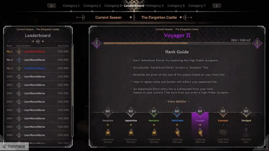 Dark and Darker Patch 2 progression
