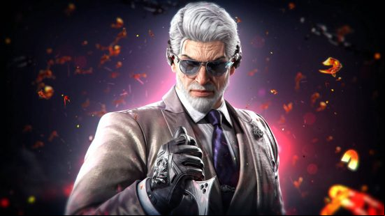 Victor Chevalier is a well-dressed man wearing gloves and shades. He is one of the new characters in the Tekken 8 roster.