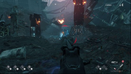 The Eve Vanguard UI is intelligible and straightforward