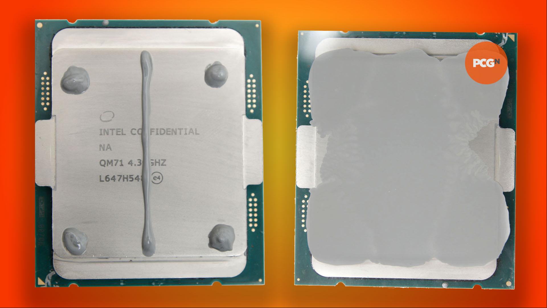 How to apply thermal paste: Intel LGA2066 Us