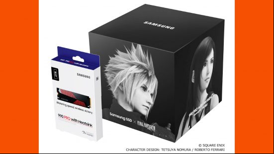 FFVII Samsung SSD packaging 