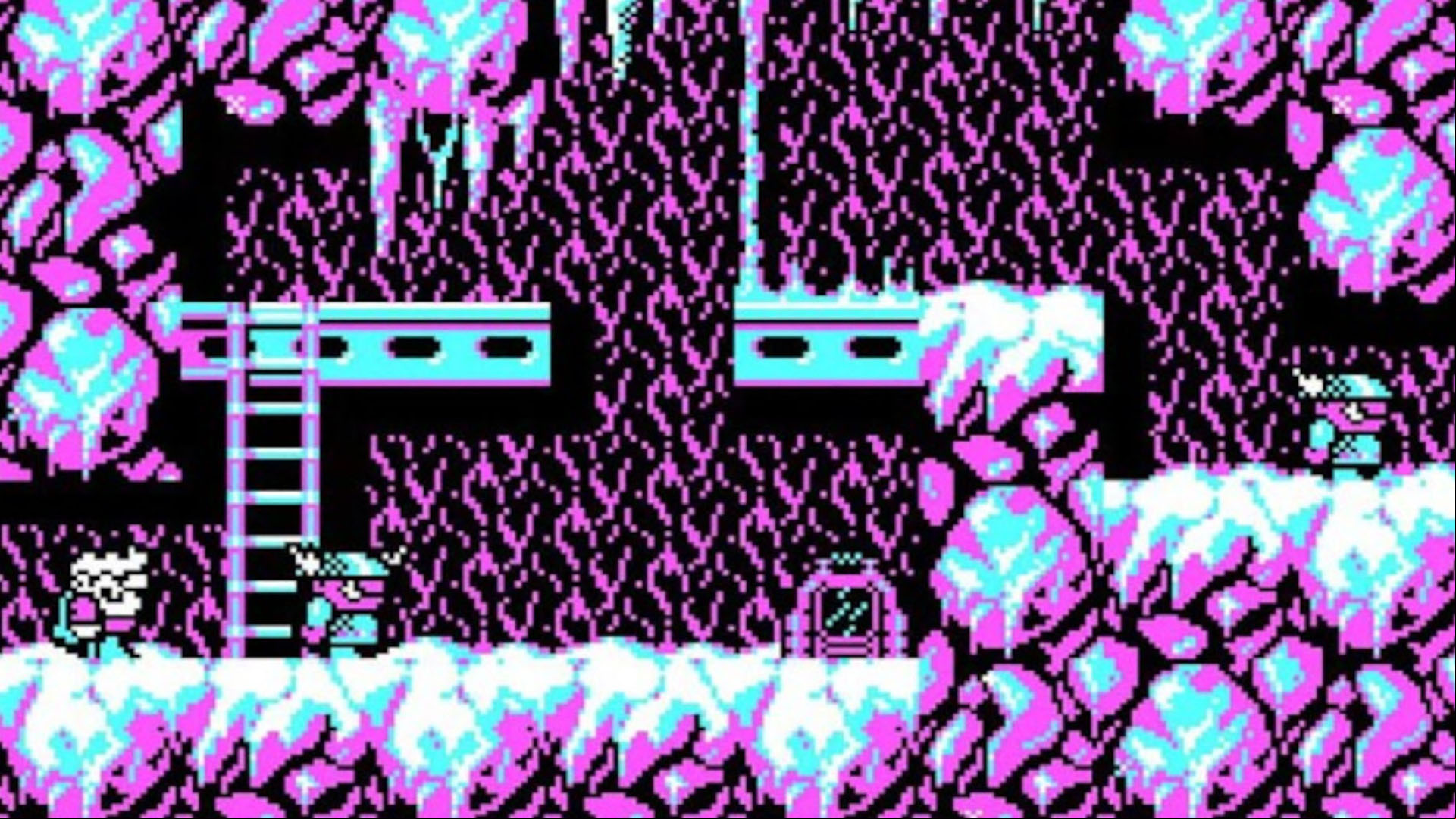 CGA graphics: Rick Dangerous 2 screenshot