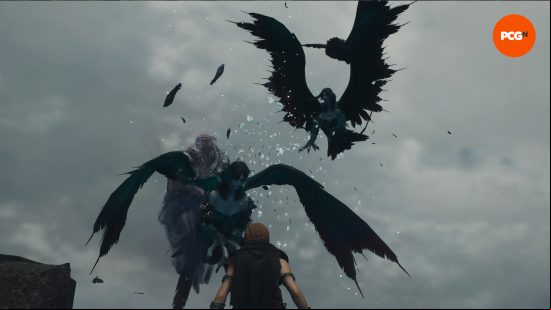 dragons dogma 2 trickster casting binding effigy on harpies
