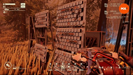 The Lead Shielding s that contain Pacific Drive Lead Platelets as they appear in ARDA field stations in the Blistering Woods.