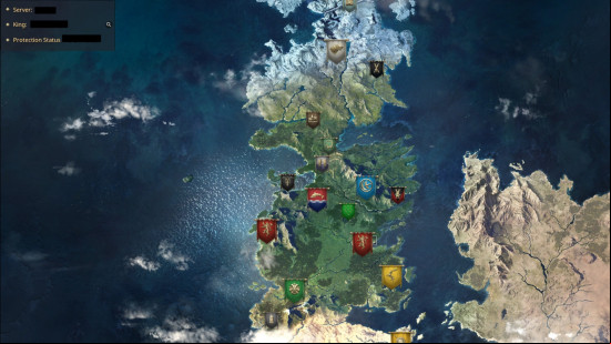 Best PC games on mobile: Game of Thrones: Winter is Coming. Image shows a map of Westeros.