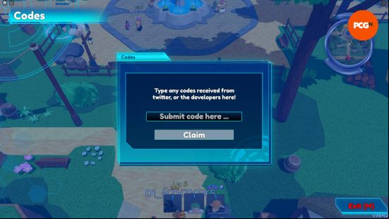 The Anime Switch codes redeem screen.