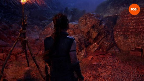 The first Hellblade 2 face location in chapter two.