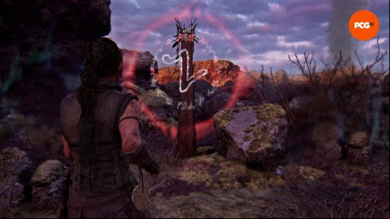 The fifth Hellblade 2 Lorestangir location in Rauðhólar.