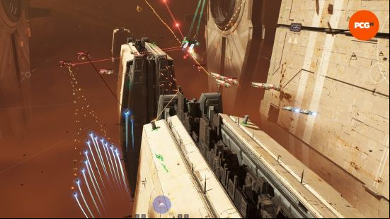Homeworld 3 review: a large-scale space battle.