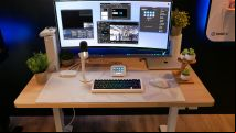 Corsair's new wood and white PC gaming desk looks gorgeous