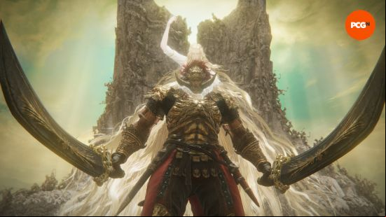 consort radahn with miquella on his back in elden ring