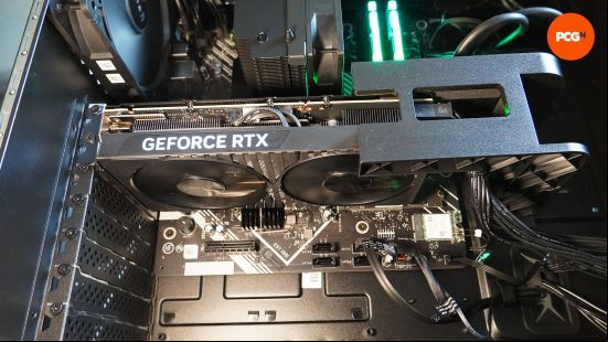 HP Omen 40L review: Nvidia GeForce RTX 4060 Ti graphics card and micro-ATX motherboard