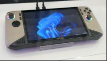 MSI's latest Steam Deck rival has much more than just a new Intel U