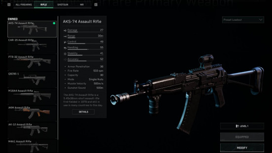 List of Delta Force assault rifles