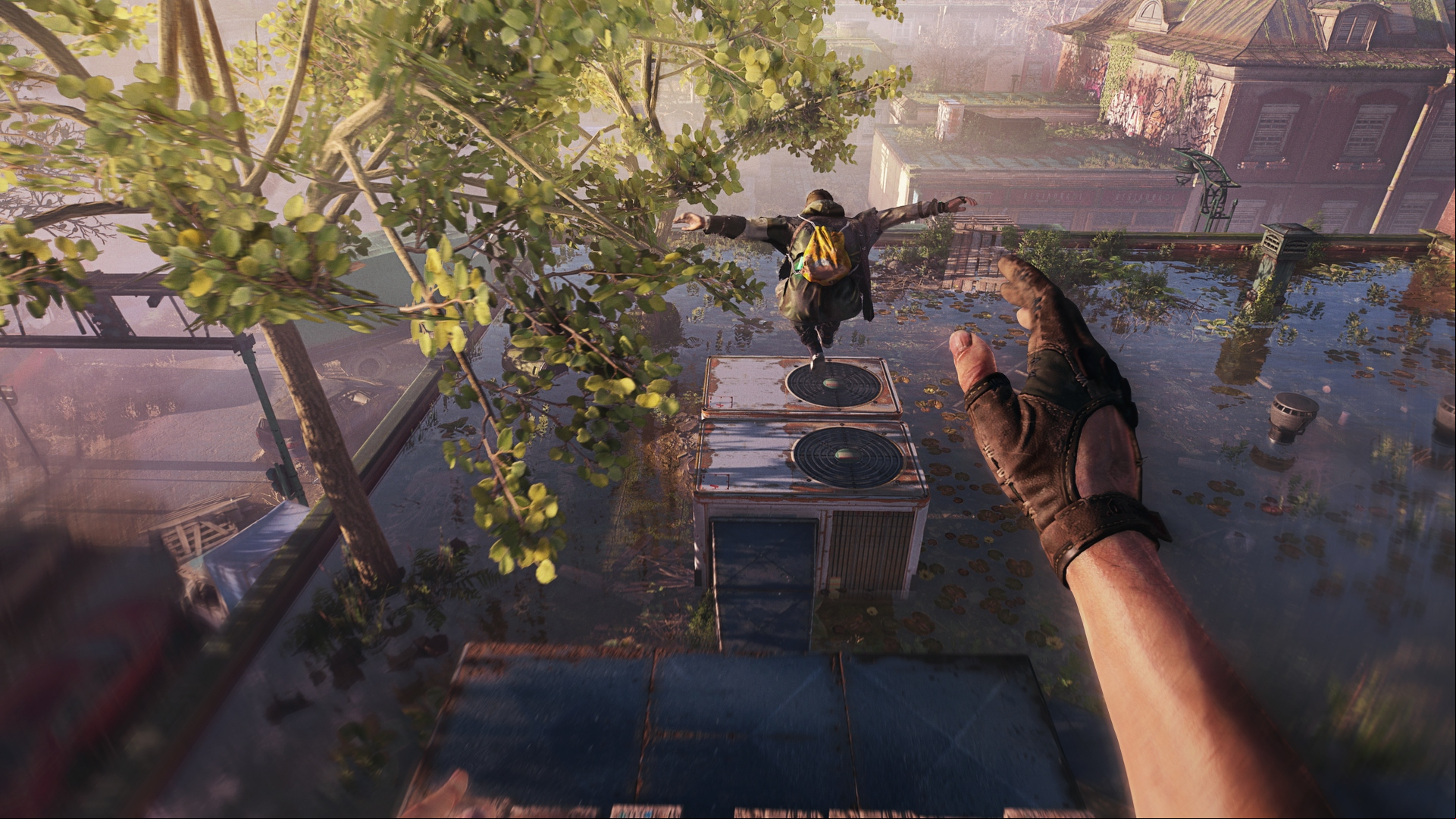 Dying Light 2 Tower Raid update: People parkouring in Techland zombie FPS game Dying Light 2