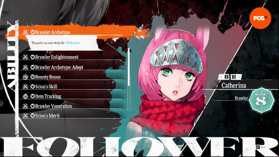 Metaphor ReFantazio Bonds followers: Catherina abilities