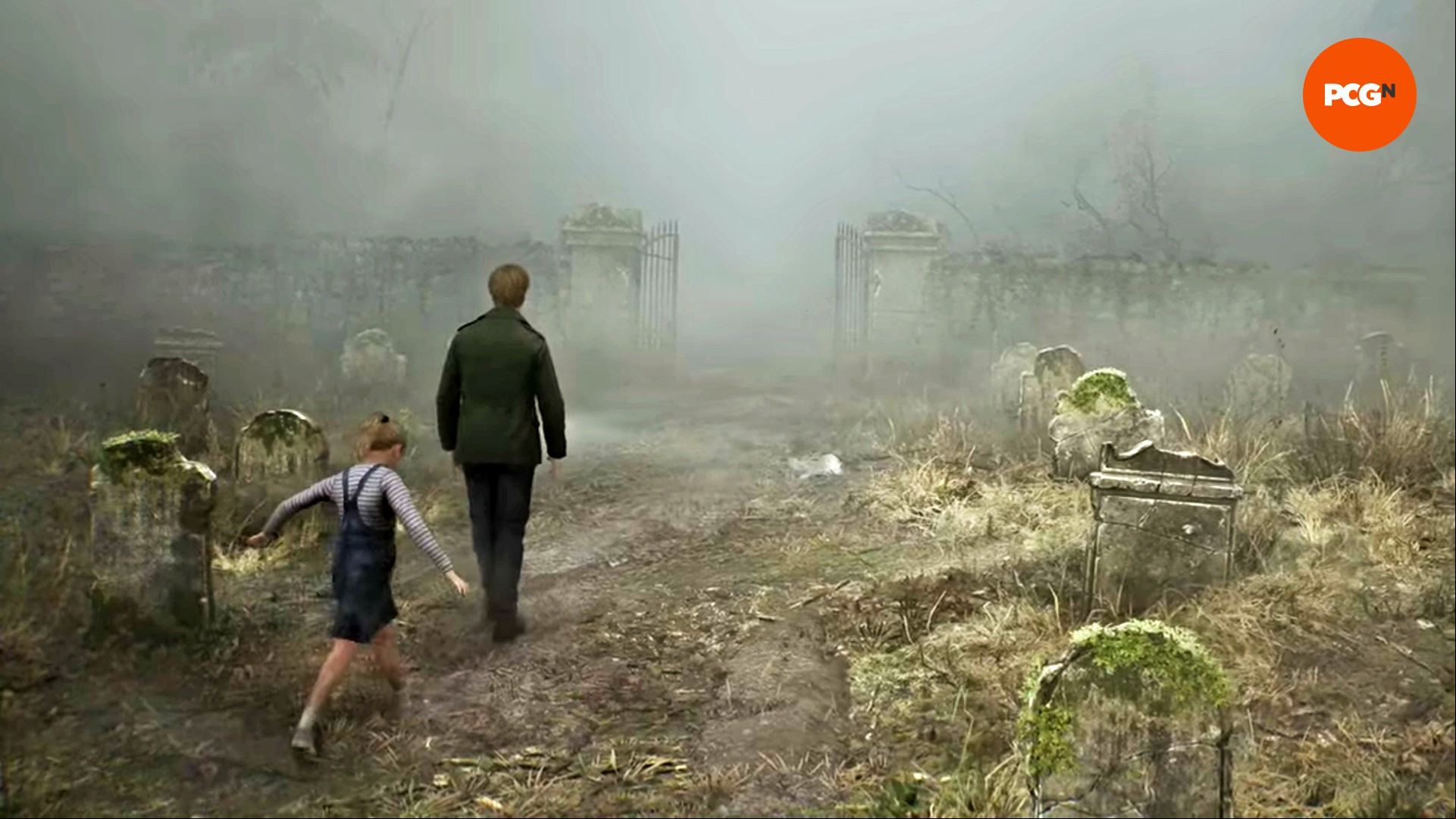 James and Laura leave Silent Hill in the Silent Hill 2 "Leave" ending.