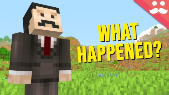 Minecraft YouTubers: A thumbnail from one of Mumbo Jumbos YouTube videos.