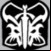 The in-game icon for one of the Skyrim achievements: Dragon Hunter.