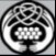 The in-game icon for one of the Skyrim achievements: One with the Shadows.