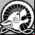 The in-game icon for one of the Skyrim achievements: Werewolf Mastered.
