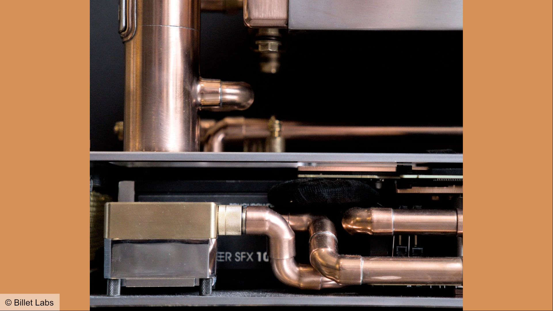 Billet Labs boiler PC close up