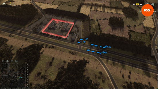 Broken Arrow preview: a group fo tanks barrel down an otherwise empty highway.