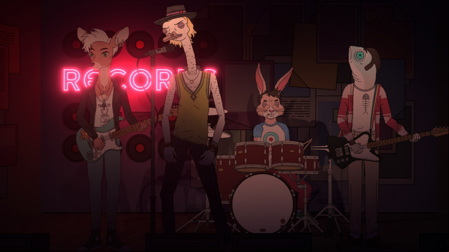 Rockbeasts: A rock band of animals