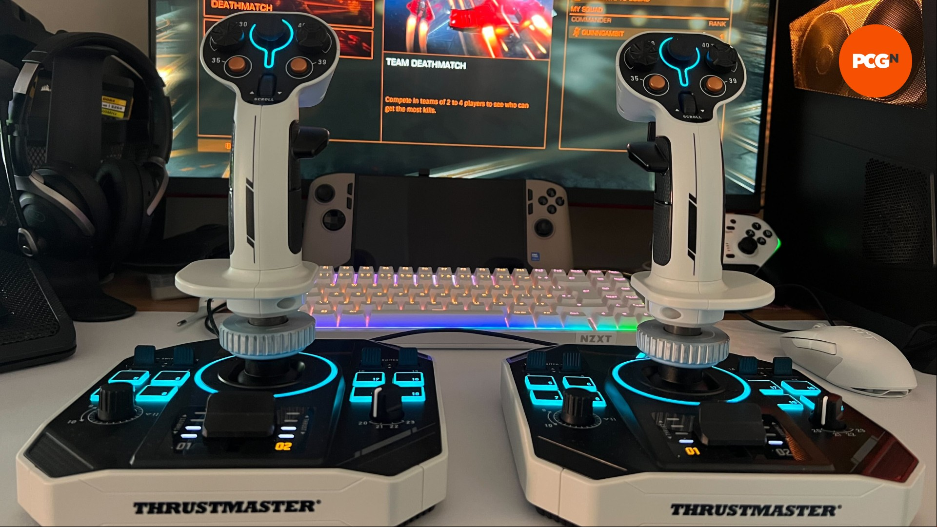 Thrustmaster DOL-R Dual setup
