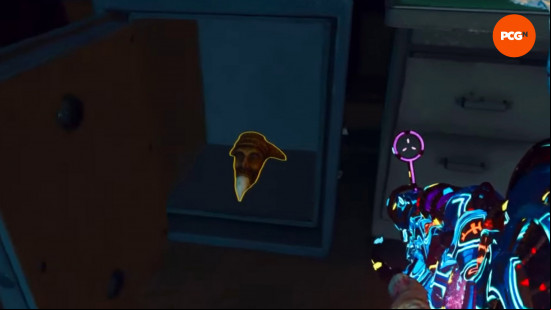 BO6 Shattered Veil main quest: an antler carving in a safe