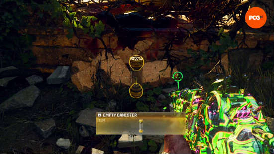 BO6 Shattered Veil main quest: first canister on the ground