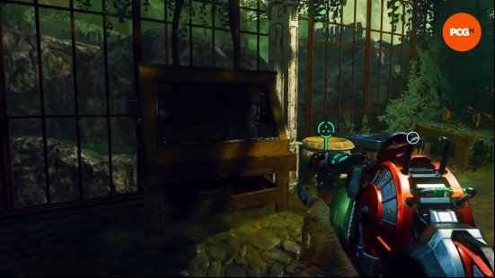 BO6 Shattered Veil main quest: a wooden planter