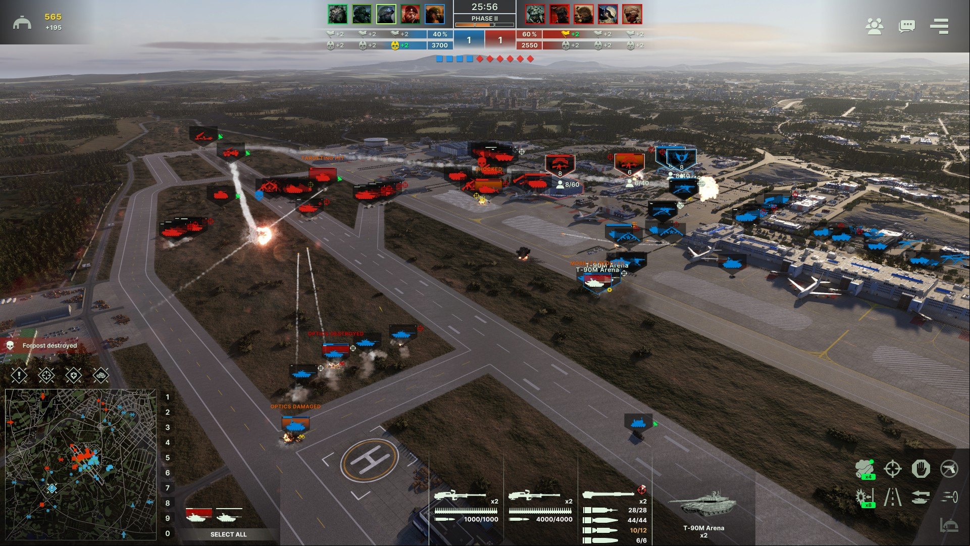 Broken Arrow Steam RTS game: A runway in Steam strategy game Broken Arrow