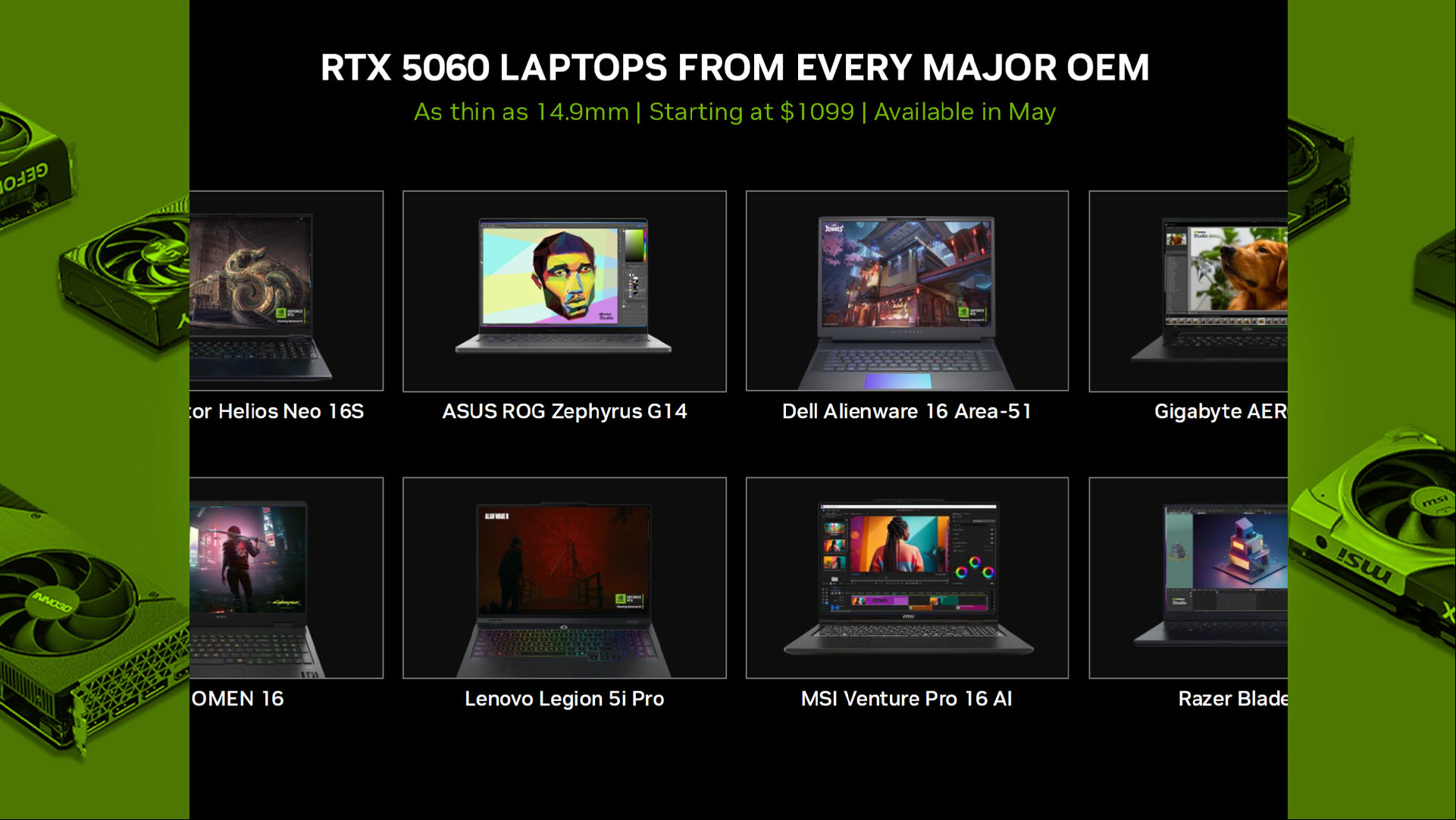 nvidia geforce rtx 5060 ti rtx 5060 60 gaming laptops